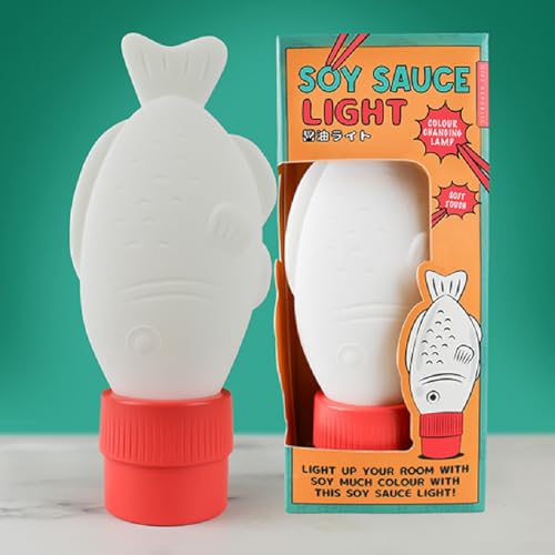 Lampe à sauce soja rechargeable USB en silicone souple - 6