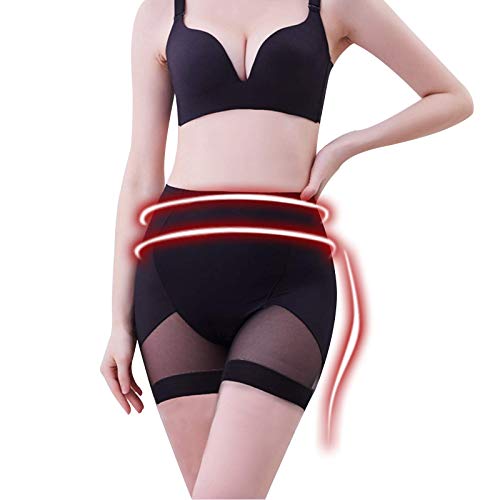 Rmbaby High Waist Shapewear Shorts for Women Slip Short Under Dress Firm Control Thigh Slimmer Anti Chafing Black