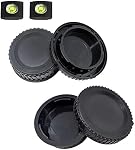 Capuchon avant du corps et couvercle arrière de la lentille pour Nikon D7500 D7200 D7100 D7000 D5600 D5300 D5200 D5100 D3500 D3400 D3300 D3200 D3100 D850 D810 D800 D750 D600 D90 D80 Plus de Nikon F Mount DSLR et lentille