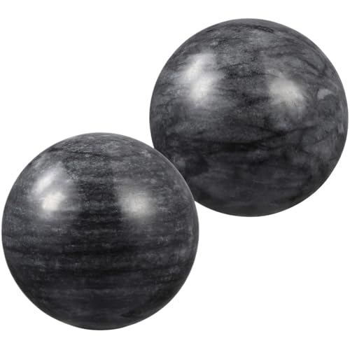 Bolas Baoding Bolas de Jade Baoding for ejercicio manos, masaje tradicional, alivio del estrés, 2 uds