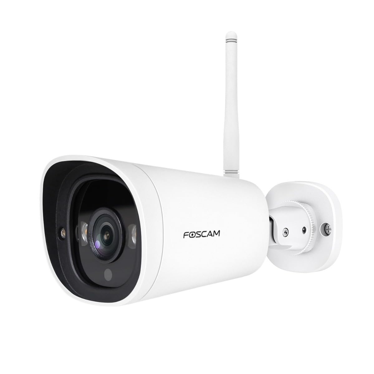 Caméra IP WiFi extérieure Full HD 2K surveillance vision nocturne 20m spots