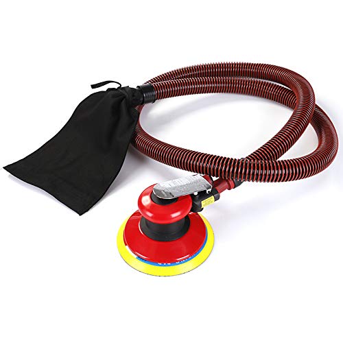 Free Shipping 🛒 Self Vacuum assist Sander Orbit,Pneumatic Palm da Sander with dust collection, 6Inch