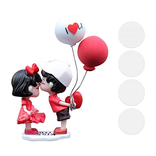 Image of MiOYOOW Car Dashboard Decoration, Lovely Couple Auto Interior Decoration Cute Couple Ornament with for Cars Home