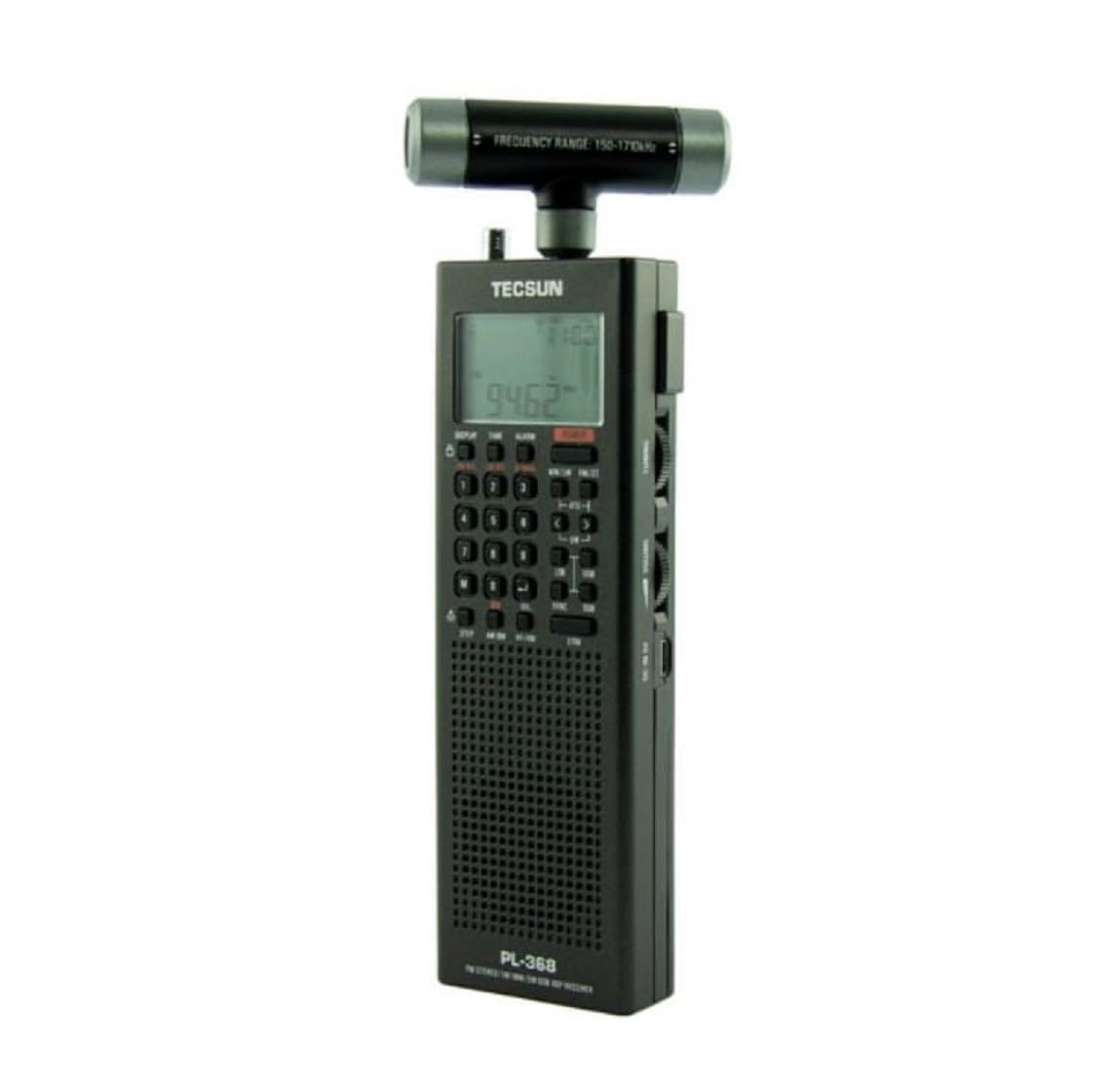 Tecsun PL-368 Draagbare PLL DSP multiband wereldontvanger met SSB