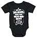 Produktbild MoonWorks® Baby Body Ich Bin der Beweis das Papa Nicht nur zockt Gamer Nerd Zocker Daddeln Baby Body schwarz 6-12 Monate