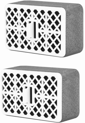 脱臭カートリッジ TCM1788 【２個入】 TCA83-9S TCA83-9R に対応 ウォシュレット用触媒組品 本体: 奥行6.2cm 本体: 高さ2.4cm 本体: 幅3.8cm (２個入り)