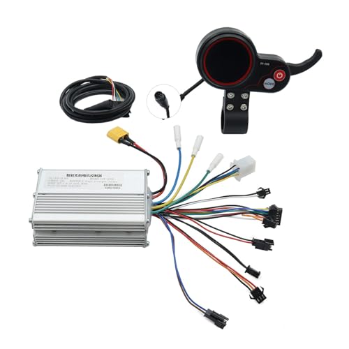 衝撃プルーフ電動自転車ディスプレイ高視認性リアルタイムスピードバッテリー追跡のための雨プルーフスクリーンデイナイトリードスクーター画面