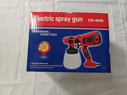 Sunowl Paint Sprayer, 800W HVLP Electric Spray Gun with 1400ML Container 4 Nozzles and 3 Patterns, Paint Sprayer for Walls and Ceilings, Home Interior and Exterior, Fence 10 Sunowl Paint Sprayer, 800W HVLP Electric Spray Gun with 1400ML Container 4 Nozzles and 3 Patterns, Paint Sprayer for Walls and Ceilings, Home Interior and Exterior, Fence - Image 10