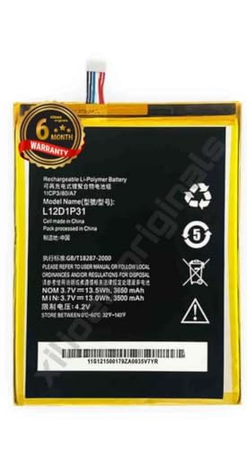 Image of L12D1P31 Battery for Lenovo A1000 A3000 A5000 Tablet (L12D1P31) - 3500mAh Battery with 6 Month Warranty **** (O55)