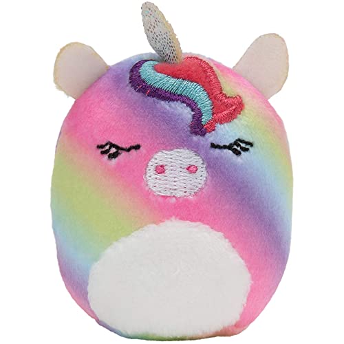 Squishville by Squishmallow Mini Plush Rainbow Dream Squad, Six 2” Rainbow Animals, Irresistibly Soft Colorful Plush, Mini Cat, Llama, and Panda Squishmallows - Thumbnail 5