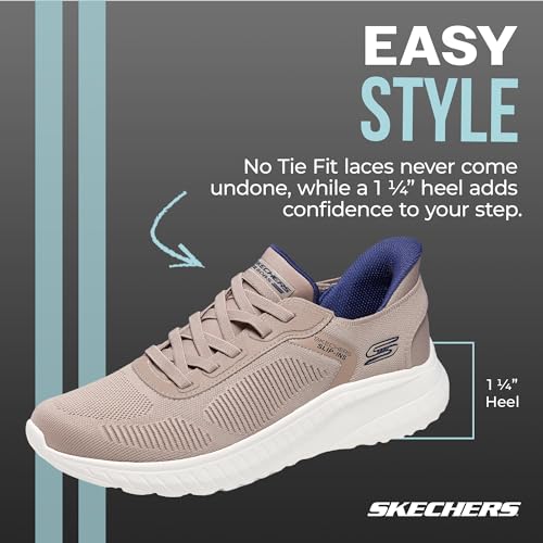 Image of Skechers Men's Hands Free Slip-ins BOBS Sport Squad Chaos - Solid Step Shoe