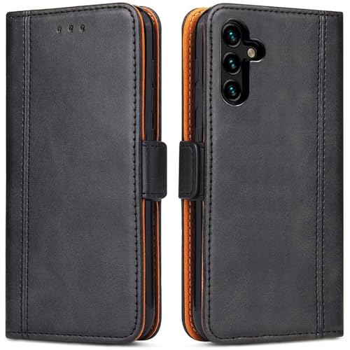 Bozon Handyhülle für Samsung Galaxy A15, Leder Handytasche K