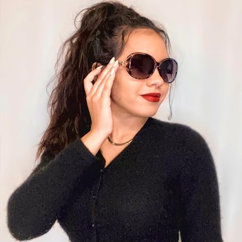 FIMILU Sunglasses for Women Trendy Polarized Sunglasses Oversized Big Sun Glasses Ladies Shades UV Protection2