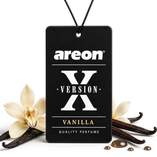 Image of AREON X AXV02 Hanging Best Car Air Freshener Vanilla Scent, 12 Pack