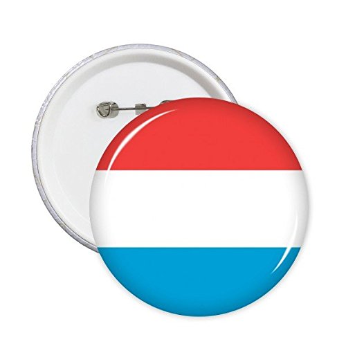 Badge Luxembourg drapeau national pour personnaliser vos sacs de voyage