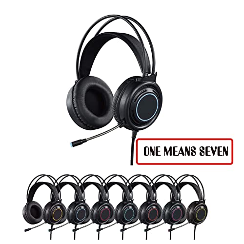 Gaming-headset, omnidirectioneel instelbaar volume Game-hoofdtelefoon 6,5 ft kabel voor pc voor Xbox voor PS4 - Afbeelding 5