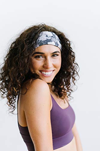 Image of Maven Thread Wide Workout Headbands for Women - Non-Slip Sweatbands for Gym, Running & Yoga
