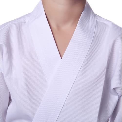 Imflyker Karate Uniform Gi With Belt Sets For Kids Youth Adults Students Martial Arts Trainning Karate Suit Sets thumb #1