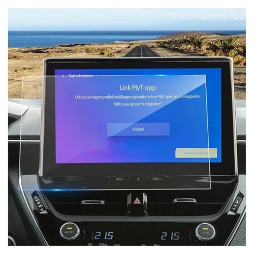 Navigation protection d'écran Toyota Corolla E210 verre trempé 10.5 pouces film GPS