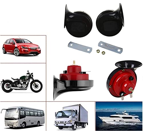 Avertisseur Sonore 139 DB – Compact, Deux Tonalités, 12V, Pour Auto, Camion, Bateau, SUV, 4x4
