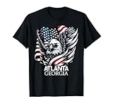 Photo Gallery atlanta georgia 4th of july usa american flag maglietta Photo Gallery atlanta georgia 4th of july usa american flag maglietta