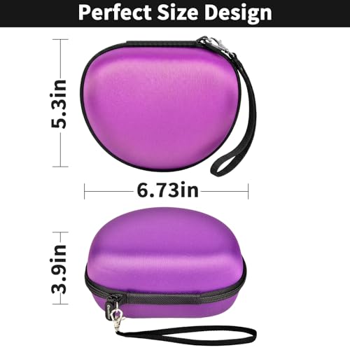 Image of Headphone Case for Skullcandy Crusher /Hesh /Evo, for JLab JBuds Lux ANC | for TOZO HT3 /HT2 Wireless Over-Ear Bluetooth Earphones, Travel Carrying, Daily Commute /Gym /Outdoor Use, Hard Box Only