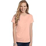 Hanes Women's T-Shirt - Large - Candy Orange