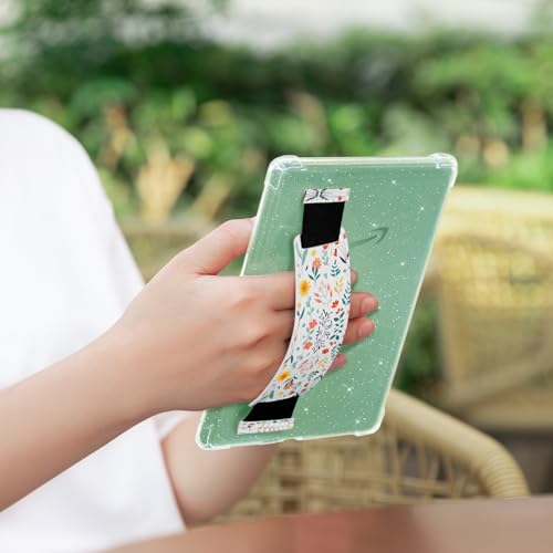 Image of CoBak Case for 6 inch E-Reader (2024 & 2022, 11th Gen) - Ultra-Slim Soft TPU Transparent Cover Lightweight & Durable Protector,Flower