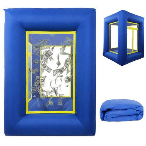 Resfirme 7Ft Inflatable Cash Cube Booth Inflatable Money...