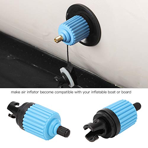 Ozgkee Adaptador de inflador, 1 peça de bomba de caiaque Canoe Kayak bomba de ar adaptador acessório