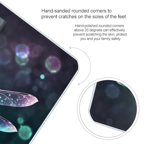 Báscula digital de vidrio templado Galaxy Animal Dragonfly miniatura 4