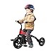 3 in 1 Toddler Tricycles for 2-5 Years Old Boys and Girls with Detachable Pedal and Bell | Foldable Baby Balance Bike Riding Toys for 24 Month + Kids | First Birthday New Year Red