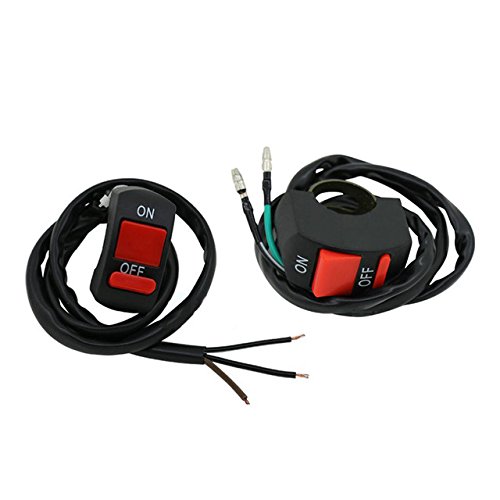 Universal Original Handlebar Headlight Switch Motorcycle Electric Button Bullet Connector Fog