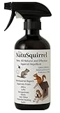 NatuSquirrel Ultimate Squirrel Repellent Spray – Natural, Eco-Friendly, Pet & Child Safe, Protects Gardens, Attics, Lofts & Bird Feeders – 250ml