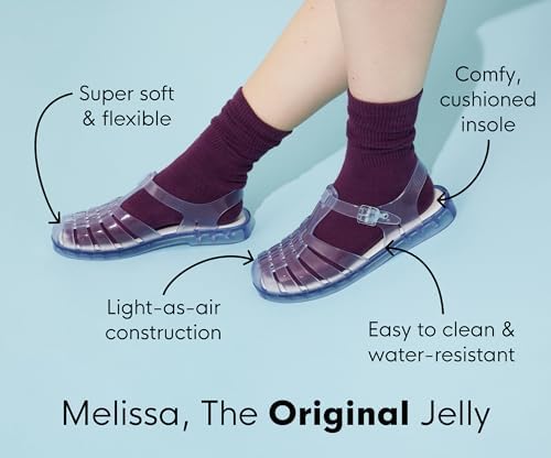 Amazon | Melissa Free Clog Platform Collection 女性用, グレー, 24