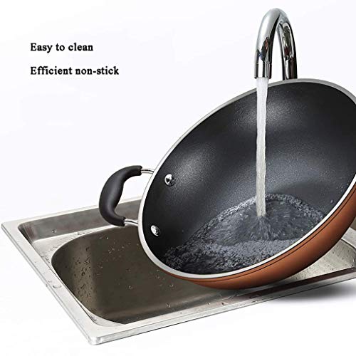 Wok de hierro forjado 32 cm miniatura 4