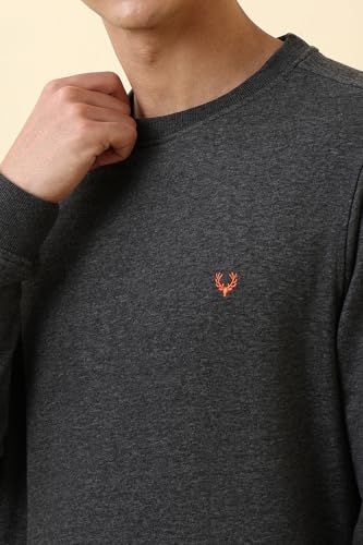 Image of Allen Solly Men's Cotton Crew Neck Sweatshirt