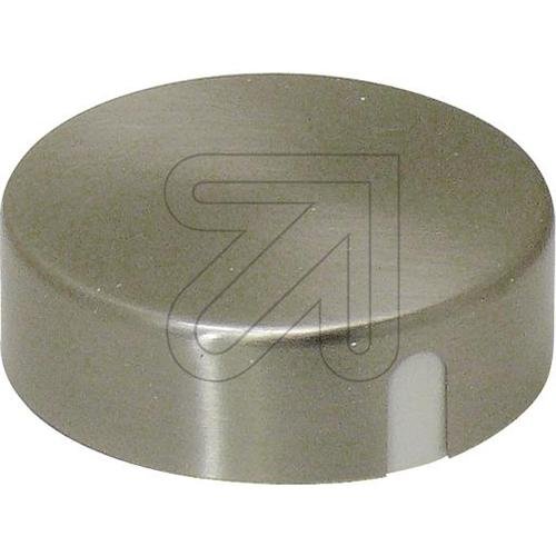 Preisvergleich Produktbild Baldachin mit Zierkappe Nickel gebürstet