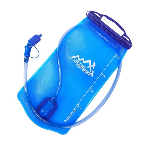 Depósito de Hidratación para Mochila - Almacenamiento Impermeable De 1.5 litros Y 2 litros | de Agua Portátil para Depósito,para Ciclismo, Senderismo, Camping, Caza, Correr, Escalada, , Hombres y