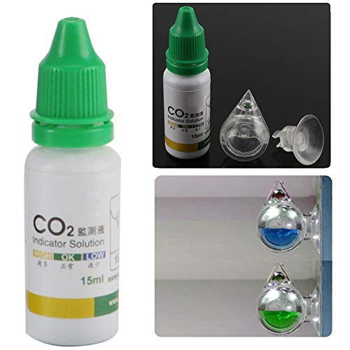 Light-Ren Aquarium Carbon Dioxide Plant Carbon Dioxide Concentration Tester Color Change Test Solution