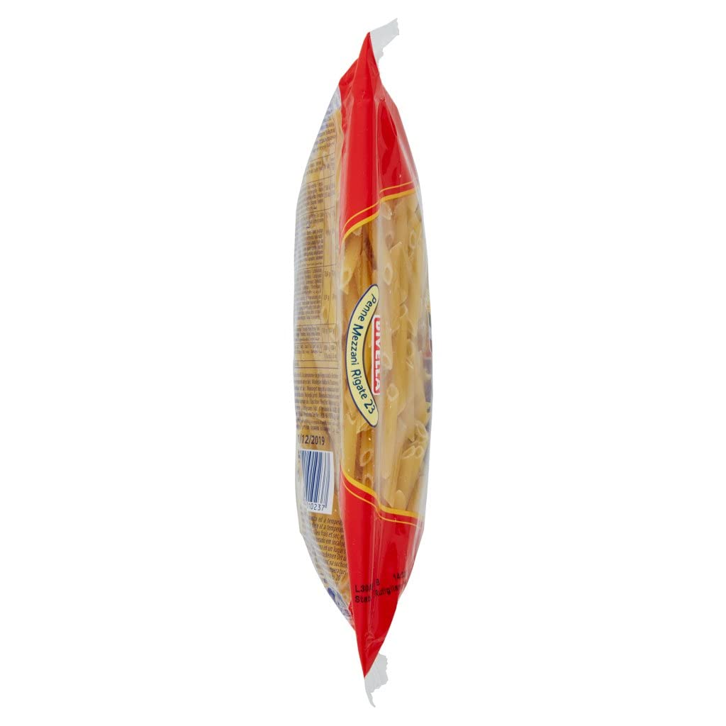 Penne Mezzani Rigate N.23 pâtes italiennes de blé dur 24 x 500g