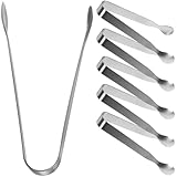 Petites pinces de cuisine – usage polyvalent : ces petites pinces de service peuvent être utilisées à la maison, en cuisine, lors de réceptions, ou comme pinces à glaçons