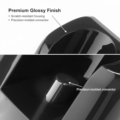 KingYH Elektrische tandenborstel, draadloze wandlader voor Oral-B bruin, EU-stopcontact voor Oral-B Pro Vitality Genius X iO3 iO4 iO5 iO6 (zwart, elektrisch) - Afbeelding 6