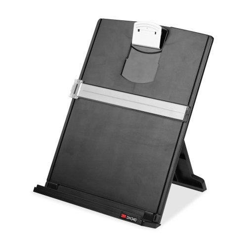 3M Desktop Document Holder Dh340mb - Copy Holder - Black, Silver ...