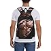 SEOCKA Realistic Chest Six Pack Fake Abs Muscle Laptop Commuter Backpack Shoulder Bag Casual Back Pack Daypack Bags With Side Pockets For Work Travel Daily Use