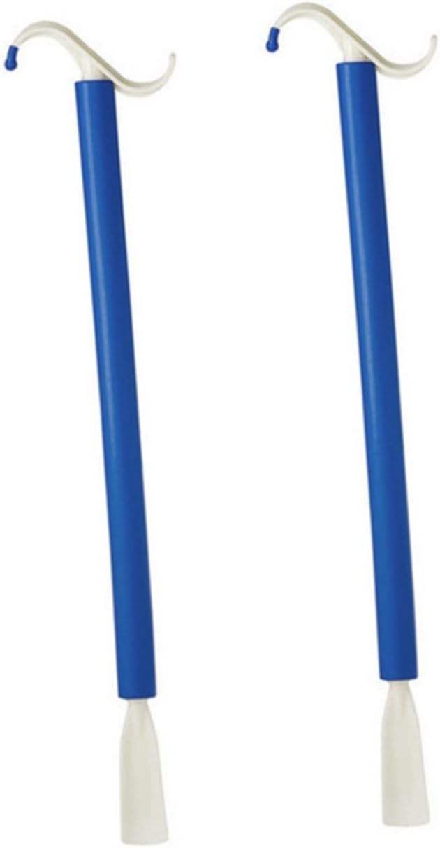 Elderly Dressing Aid Stick Socks Aid Kit for Seniors Disabled Pregnant Long Handle Shoehorn for Dressing Ease