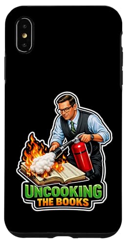 Uncooking The Books Accountant ���[���A �X�}�z�P�[�X iPhone XS Max �p