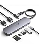 Anker Nano 8-in-1 USB C Hub, Dual-Monitor Docking Station mit 4K@60Hz HDMI