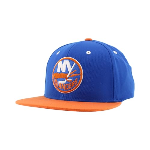 Image of ZHATS NHL Unisex-Adult NHL Officially Licensed Adjustable Snapback Hat Flat Bill Z11 Icon Two Color