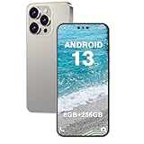 Unlocked Android Phone I14 PROMAX Unlocked Phone 8-core 8GB+256GB cell phone 50MP+24MP Camera Pixels 6800mAh Battery for Extended Standby 6.7inch HD Screen mobile phone 5G Dual SIM (Space Gray)